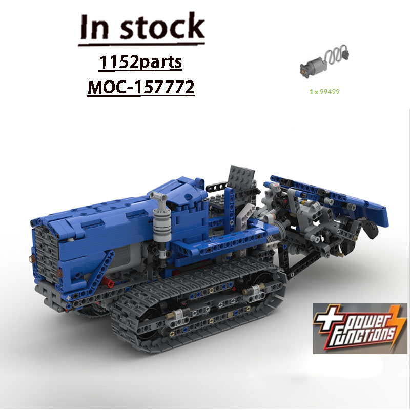 Urban Farming Building - MOC-157772 Urban Farm Agricultural Crawler Tractor