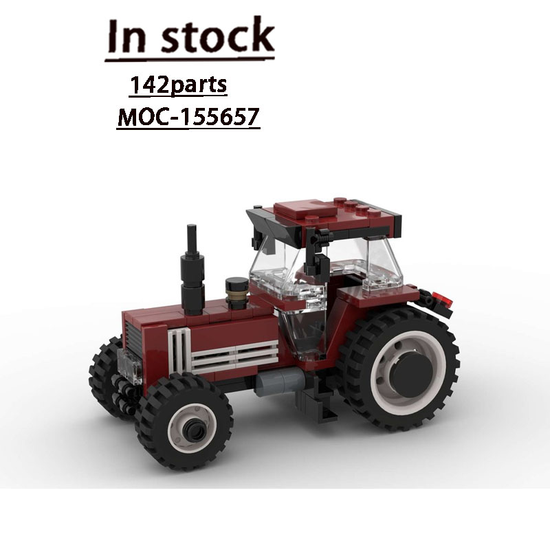 Urban Farming Building - MOC-155657 Urban Farm Agricultural Retro Tractor