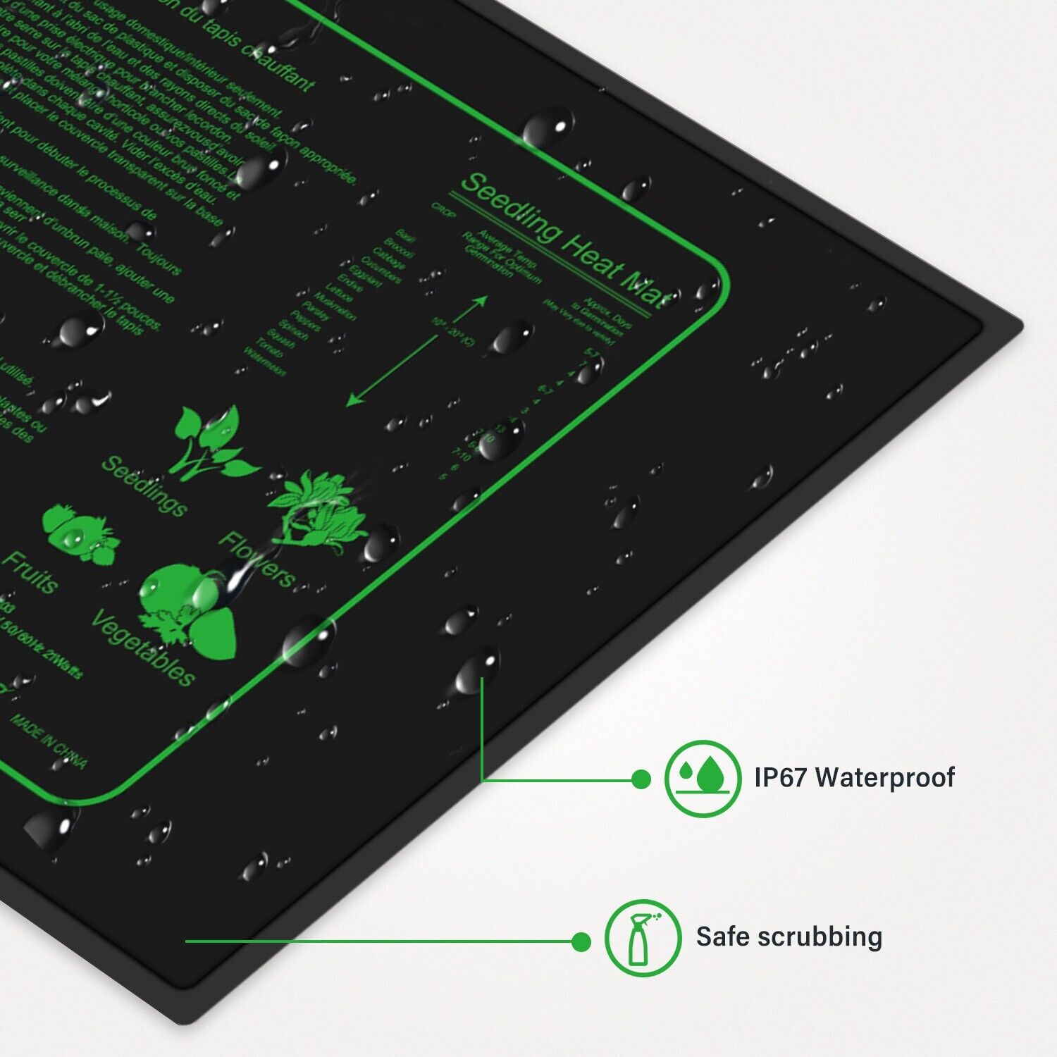 LERWAY 21W Seedling Heating Ma - огляд і ціна Seedling Heat Pad