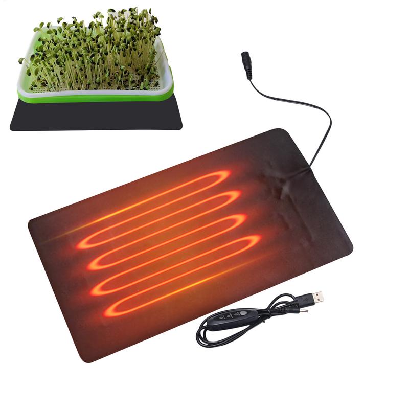 Plant Heat Mat PVC Leather Pla - огляд і ціна Seedling Heat Pad