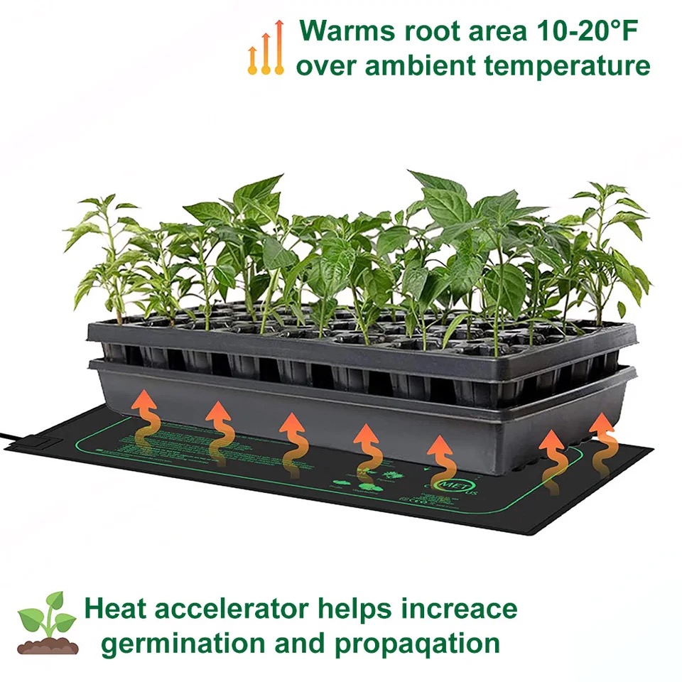 10/25/50CM Seedling Heat Mat I - огляд і ціна Seedling Heat Pad