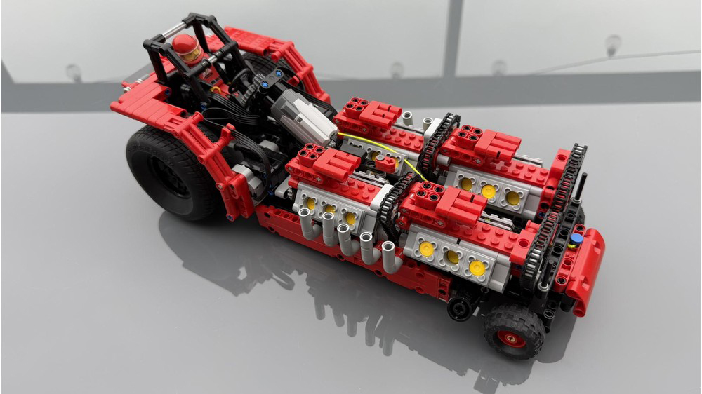 MOC Tractor puller, Urban Farm - огляд і ціна Urban Farming Building