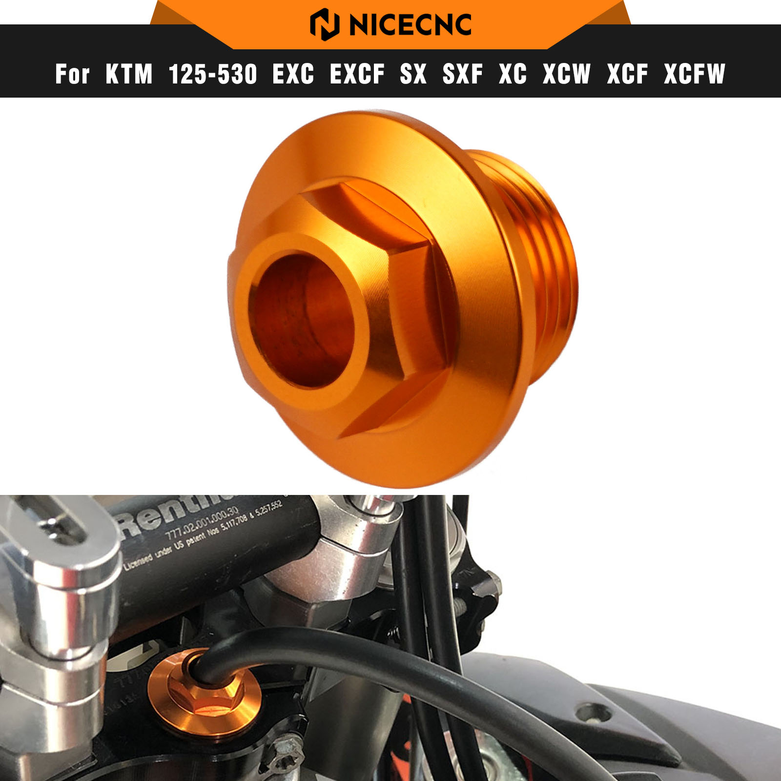 NICECNC For KTM EXC 300 Steeri - огляд і ціна Husqvarna Chainsaw 450