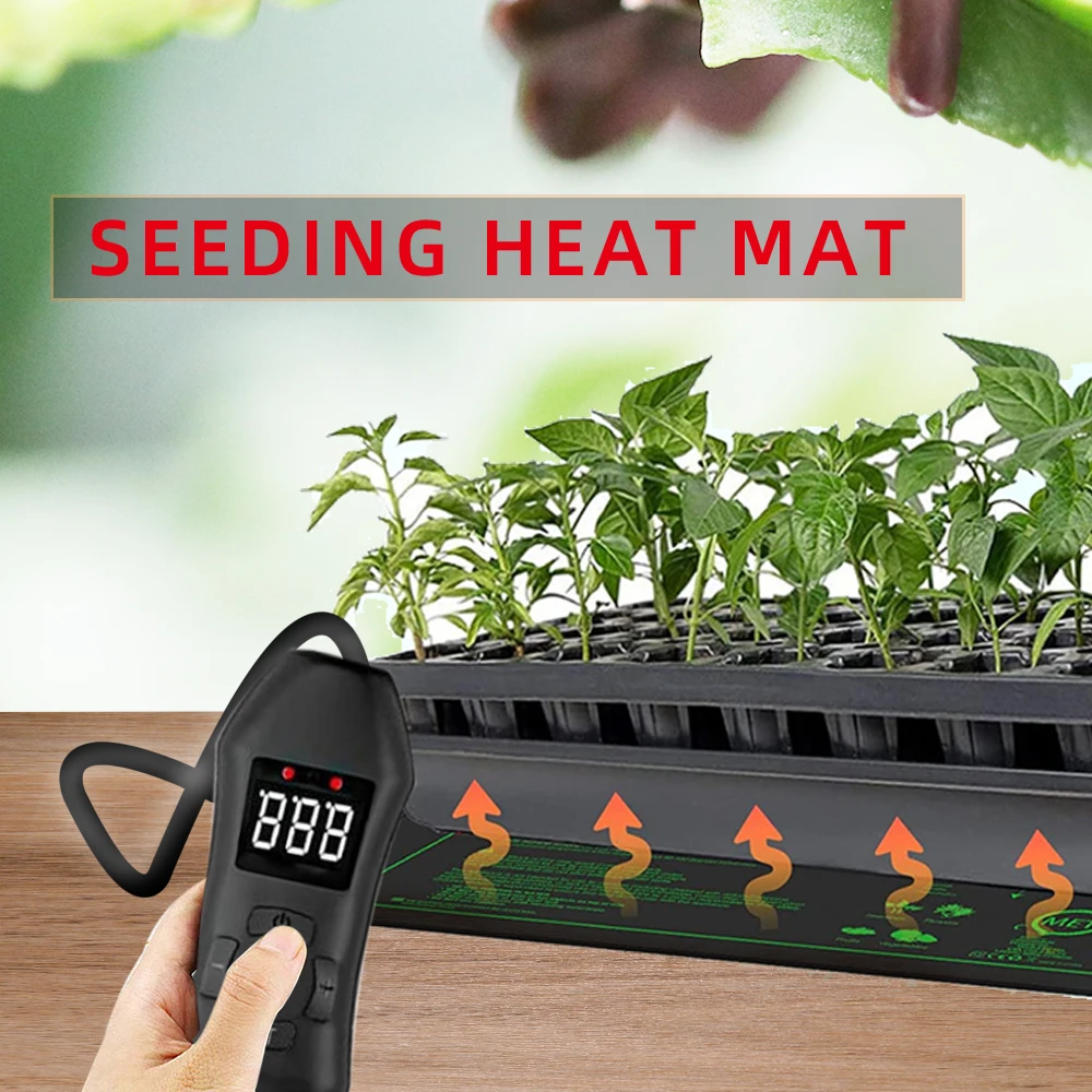50W EU-US/UK/AU Adjustable The - огляд і ціна Seedling Heat Pad