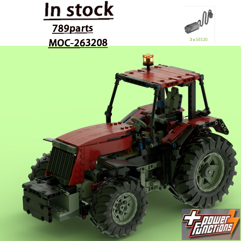 MOC-263208 New Urban Farm Red  - огляд і ціна Urban Farming Building