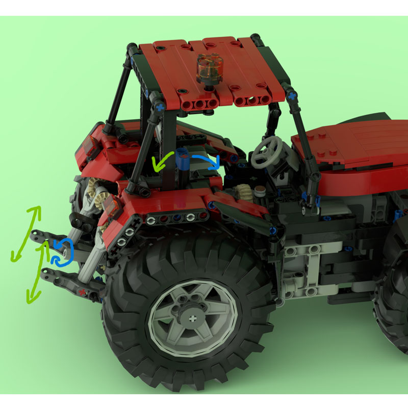 MOC-263208 New Urban Farm Red  - огляд і ціна Urban Farming Building
